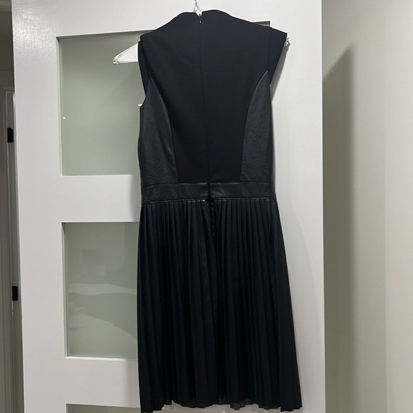 French connection leather dress black - Picture 3 of 4